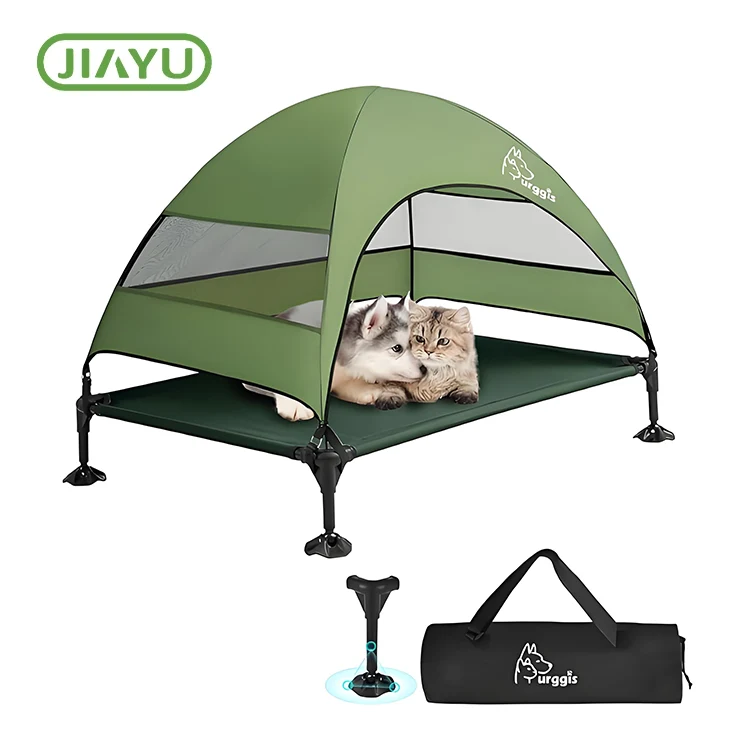 Katzen-Hundebett mit Baldachin